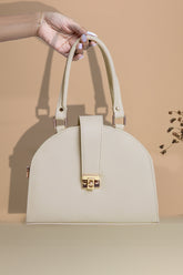 White Branded Women Handbags